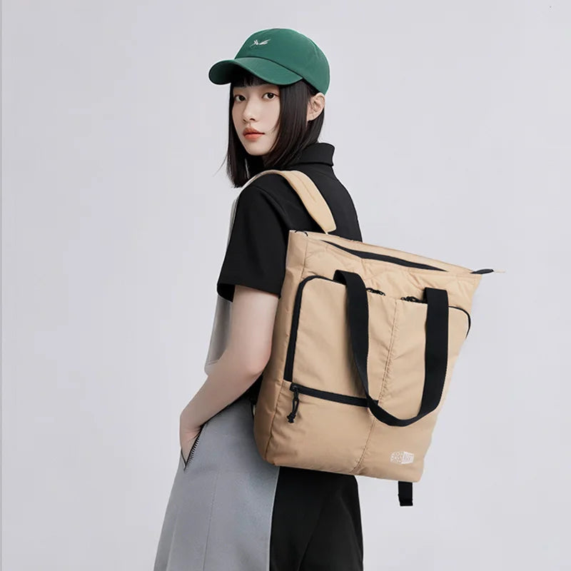 BAGSMART Large Capacity College Tote Bag Commuting Women's Handbag 15.6 inch Laptop Bag for Business Travel Commuting