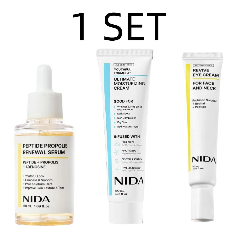 NIDA Korea Moisturizing Ultimate Cream Retinol Revitalizing Eye Cream Anti-Aging Deeply Moisturizing Propolis Essence Skin Care
