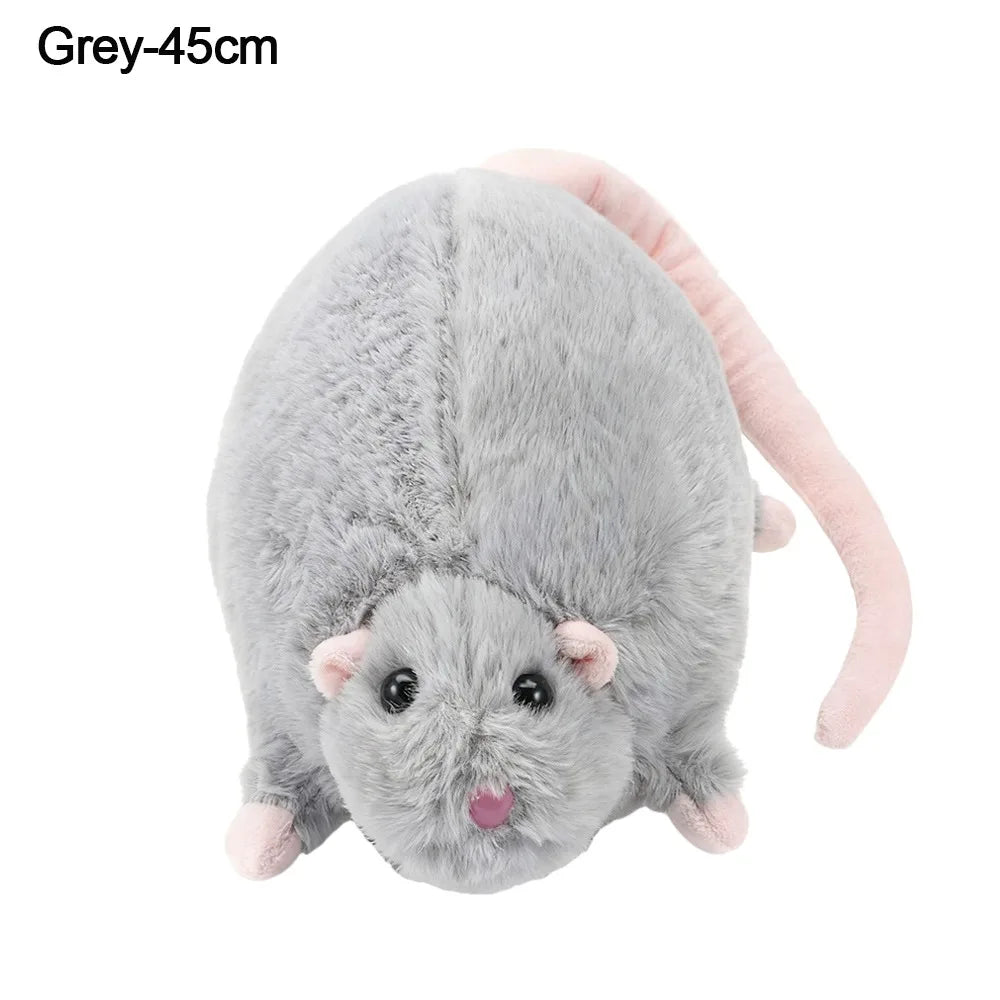 Creative 30/45/90cm Mouse Oversized Flower Branch Rat Cartoon Soft Animal Figure Gift Birthday Stuffed & Plush Animals