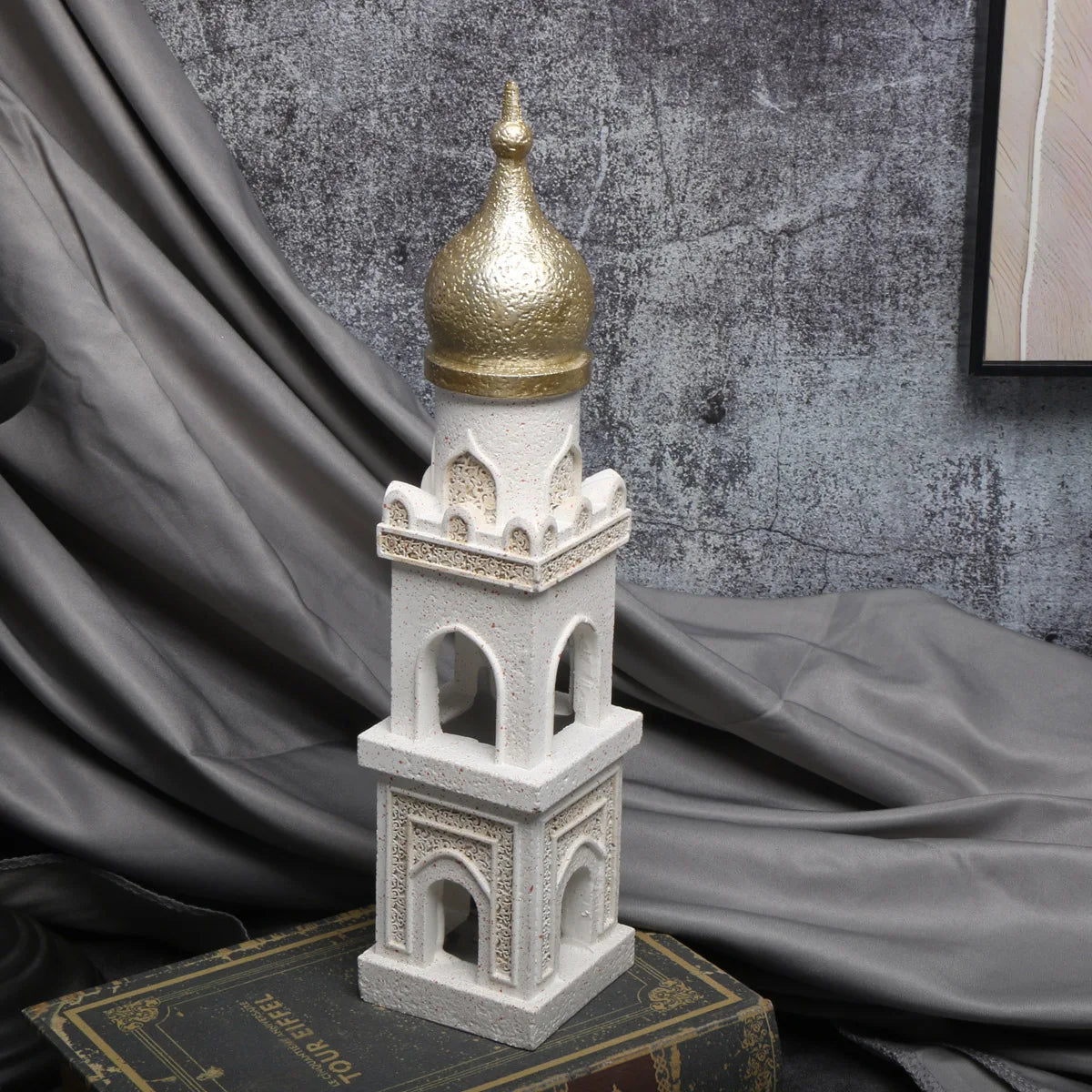 1pc Middle Eastern Style Resin Statue Decor, Indoor Ornament for Living Room, Multi-Room Compatible, No Power Required