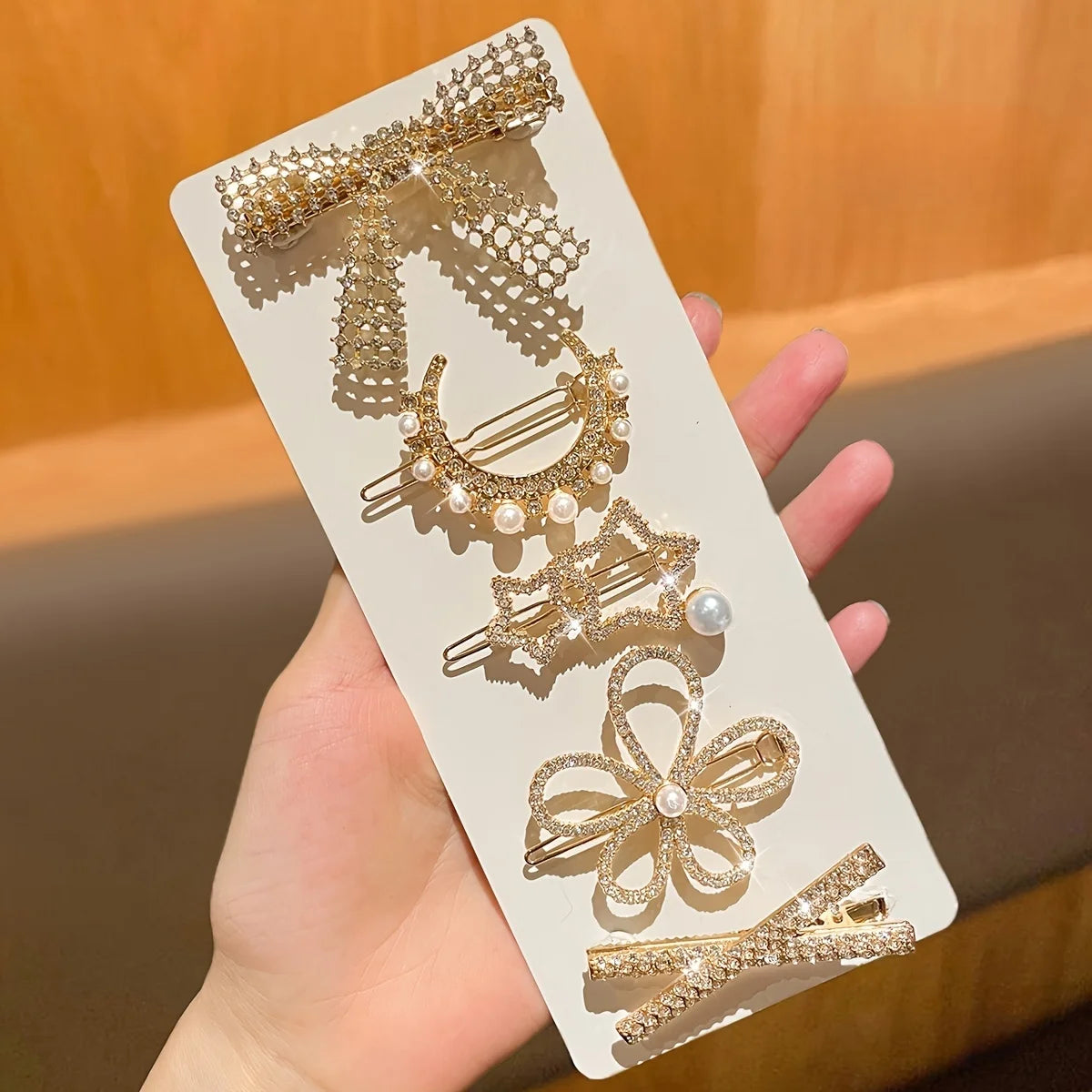 5Pcs Women's Model,Multi-Style Duckbill Clip and Hair Clip Combination, Suitable for Parties, Recommended Gift Hair Accessories