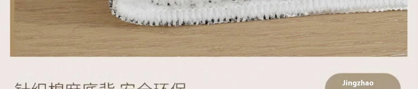 VIKAMA Upgrade Material Living Room Carpet Simple Thick Family Bedroom Minimalist Bed Rug Sofa Coffee Table Carpet Home Decor