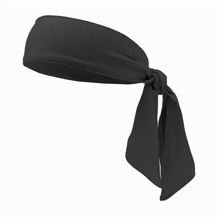 Elastic Sports Ribbon Pirate Sweatband for Tennis Unisex Men Women Teens Headband Gym Fitness Yoga Hair Bands Athletic Headwear
