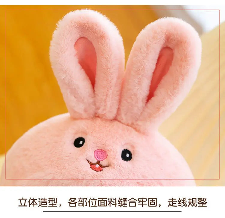 25cm Kawaii Bubble Pig Plush Toy Stuffed Animal Bunny Frog Tiger Soft Pillow Cup Milk Tea Boba Plushies Doll For Kids Girls Gift
