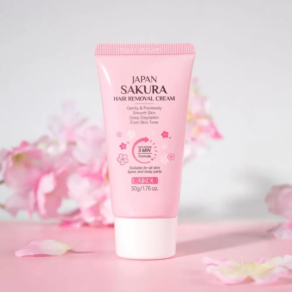 Sakura Hair Removal Cream Intimate Areas Epilator Cream Painless Health Hair Remover Growth Inhibitor Men Woman Body Care
