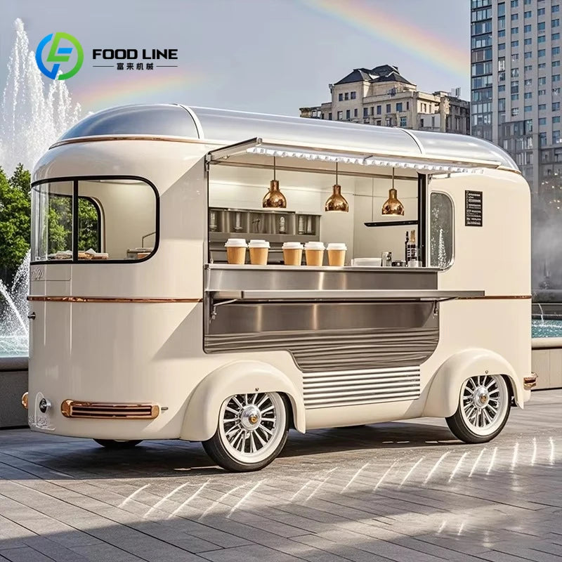 Factory Price Fully Equipped Exporter Mobile Fast Food Truck Trailer
