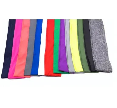 Elastic Sports Ribbon Pirate Sweatband for Tennis Unisex Men Women Teens Headband Gym Fitness Yoga Hair Bands Athletic Headwear