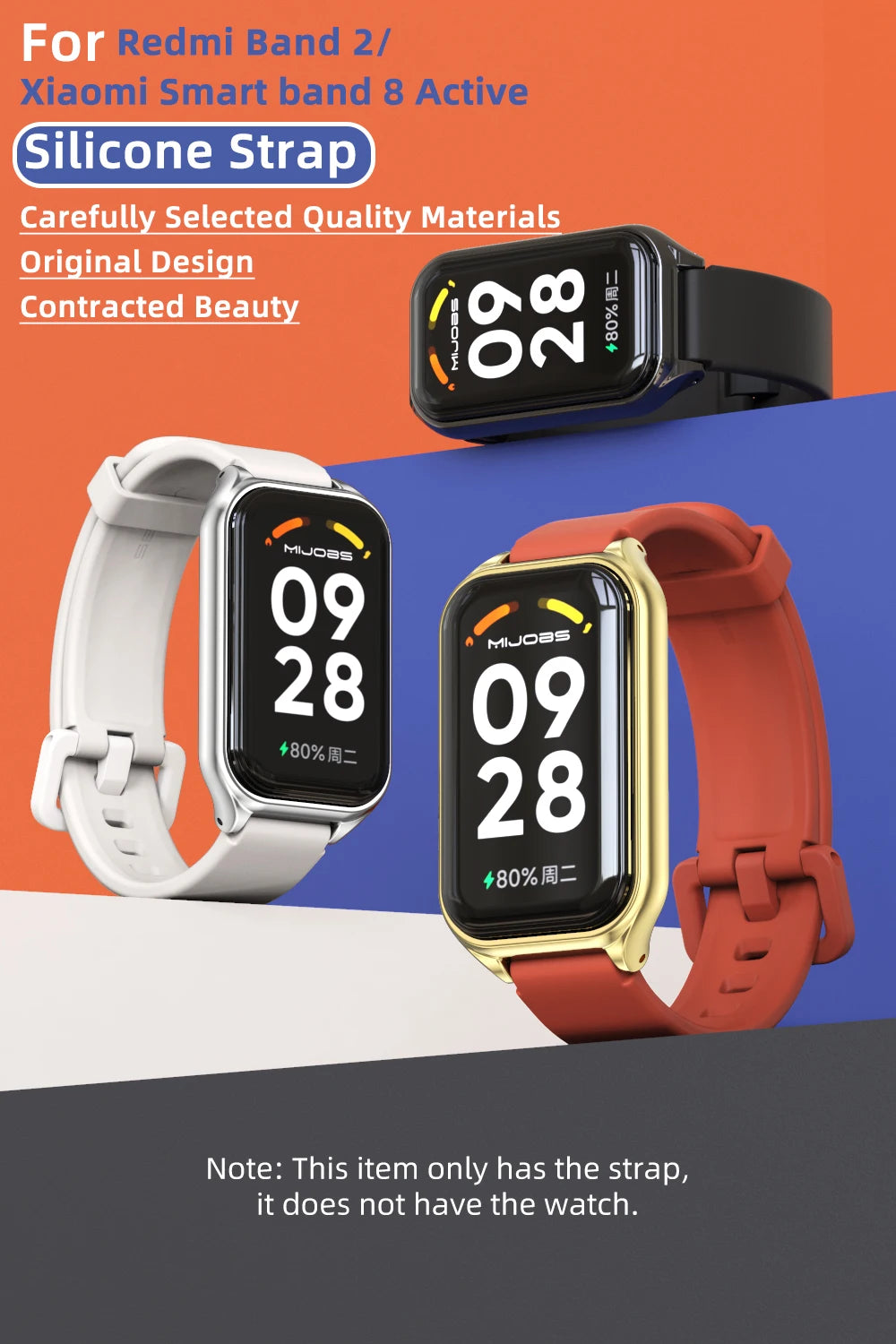Strap For Xiaomi Smart Band 8 9 Active Smart Bracelet Mi Band 8 Active Strap Watchband Correa Wrist Strap