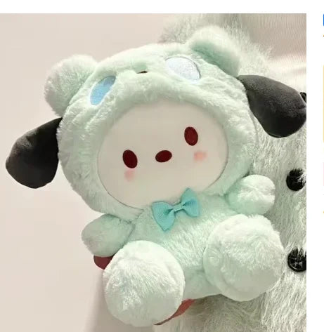 !! HOT Sanrio 25Cm Anime Kuromid Toys Kawaii Mymelody Cinnamorol Plush Soft Stuffed Animals Doll Plushie Pillow Xmas Gift Decor