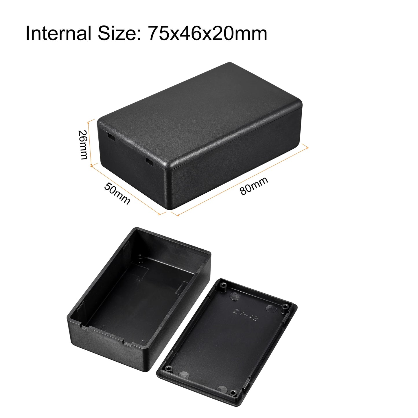 1-10Pcs Electronic Junction Box Dustproof ABS Plastic Project Box Storage Shell Housing Instrument Case Enclosure Control Boxes