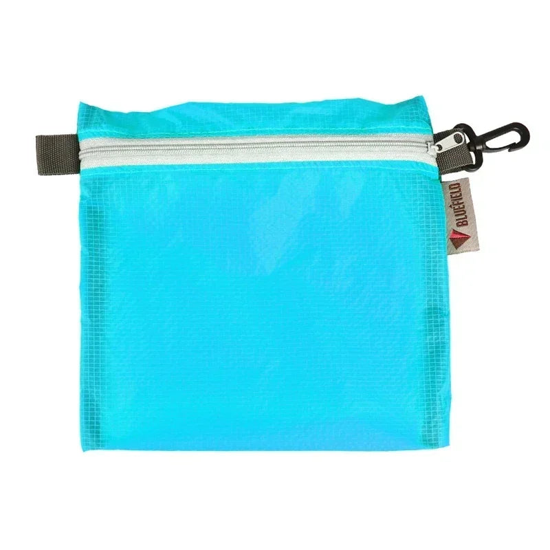 Outdoor Waterproof Bag Swimming Bag Pouch for Camping Hiking with Hook Zipper Storage Bag 4 Colors Pocket Pouch /JS