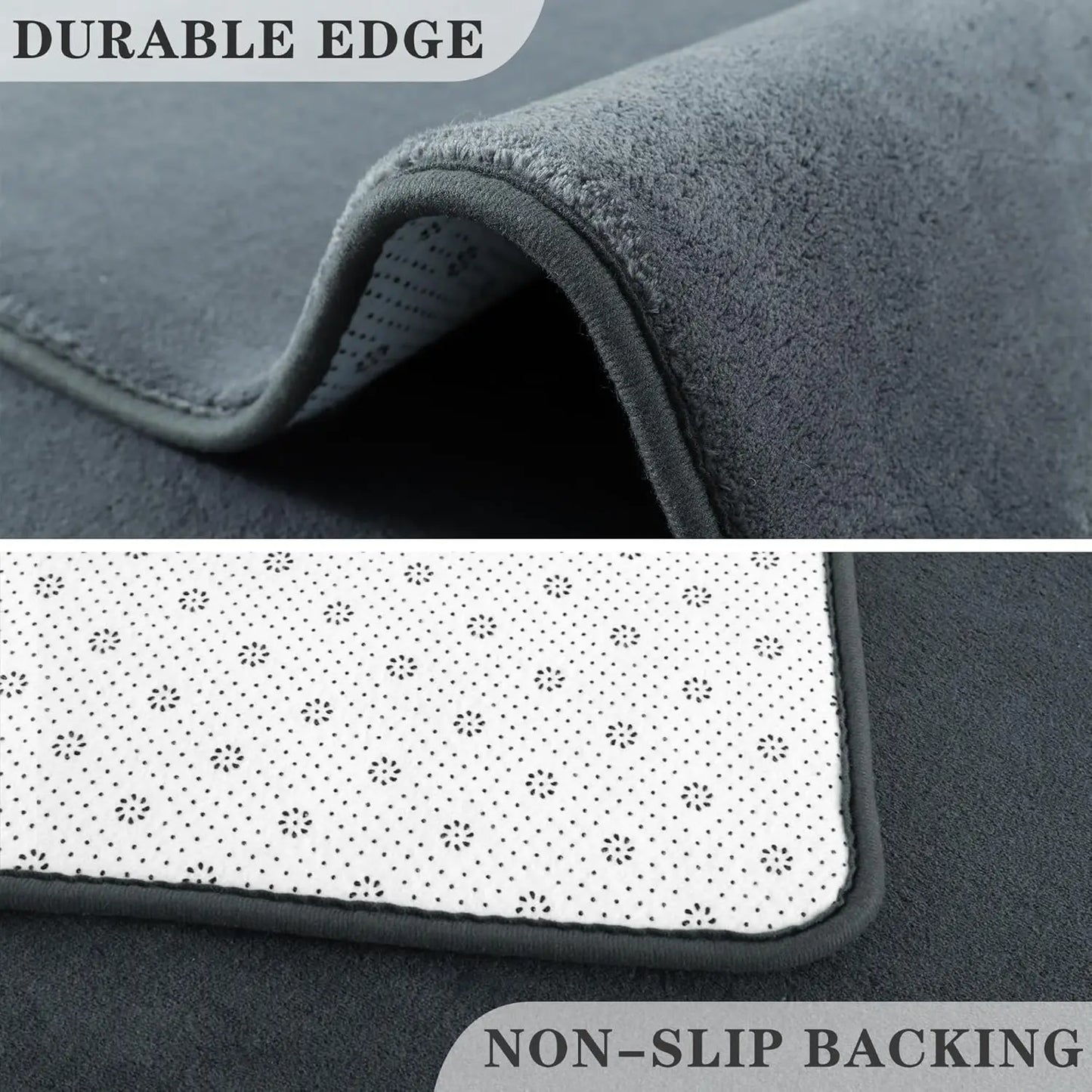 VIKAMA Modern Coral Velvet Carpet Soft Non-Slip Living Room Bedroom Carpet Large Area Children's Play Floor Mat For Home Decor