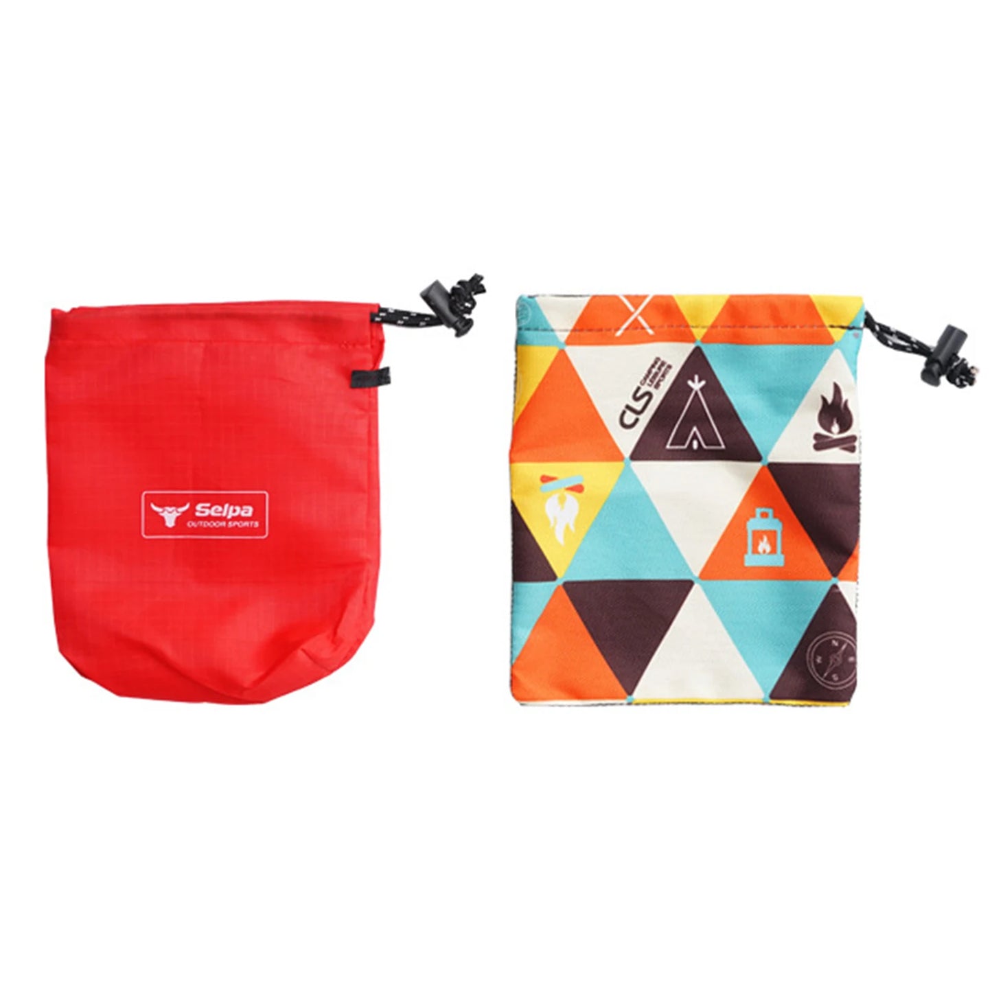 Home Portable Small Storage Bag Versatile Lightweight Camping Pouch Waterproof Nylon For Climbing Hiking Tool Storage Supplies