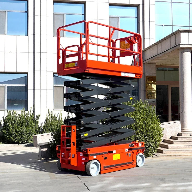 4m 6m 8m 15m Working Height Scissor Lift Plataforma Elevadora Light Weight Aerial Work Platform Scaffolding Manufacturer