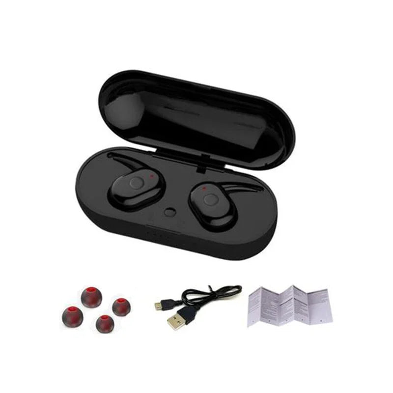 Y30 TWS Bluetooth 5.0 Wireless Stereo Earphones Earbuds In-ear Noise Reduction Waterproof Headphone For Smart Phone Android IOS