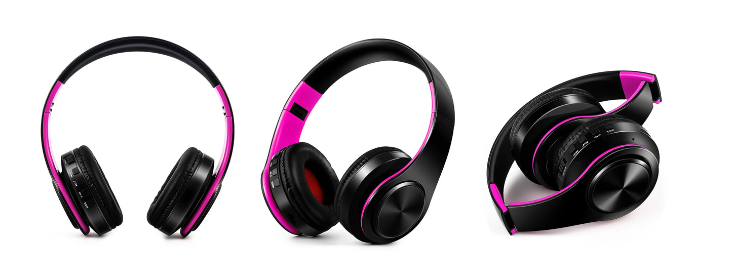 Men Gift  Wireless Headphones Bluetooth Earphone Stereo Headset Game with Build-in MIC with Universal for Android and iOS