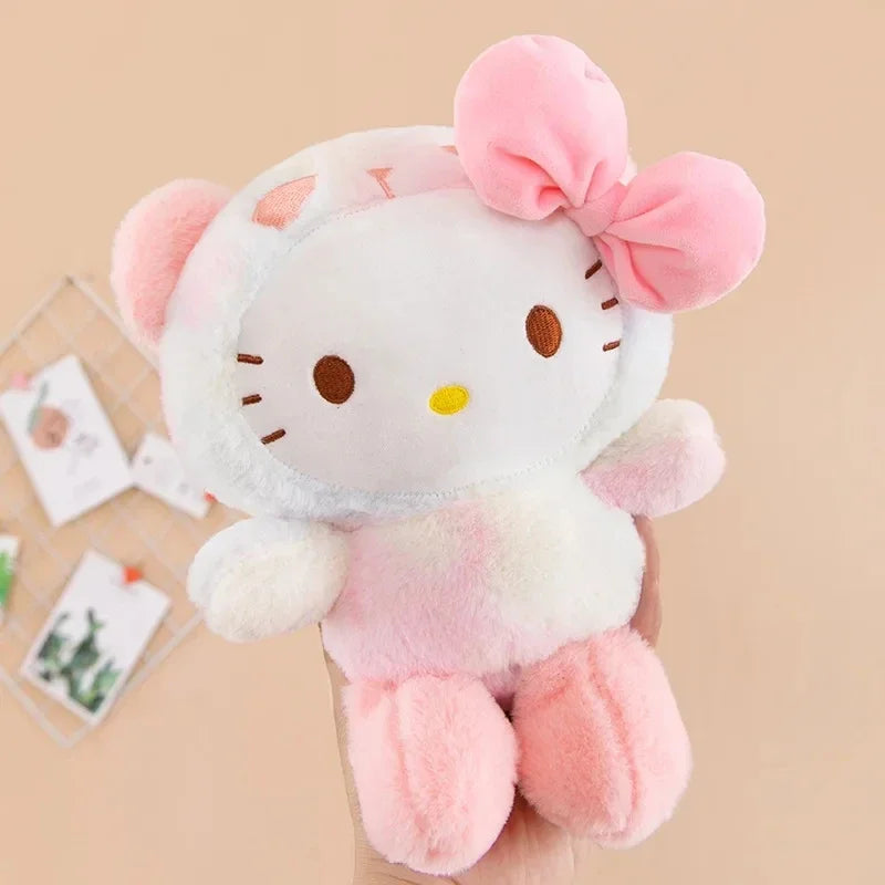 !! HOT Sanrio 25Cm Anime Kuromid Toys Kawaii Mymelody Cinnamorol Plush Soft Stuffed Animals Doll Plushie Pillow Xmas Gift Decor