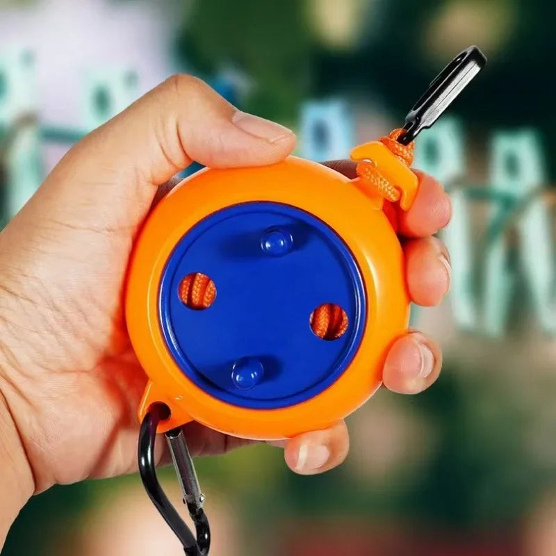 10M Retractable Clothesline Outdoor Travel Portable Clothes Drying Rack Windproof  Washing Line For Camping Home Laundry Hanger