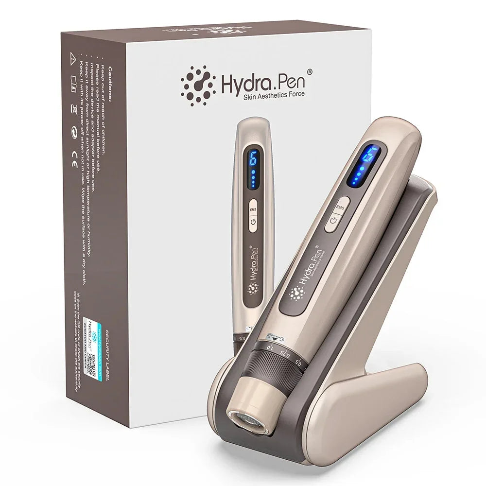 New  EMS Microcurrent Hydra Pen H5 Mesotherapy Automatical Serum Applicator Beauty & Care Derma Microneedling Pen