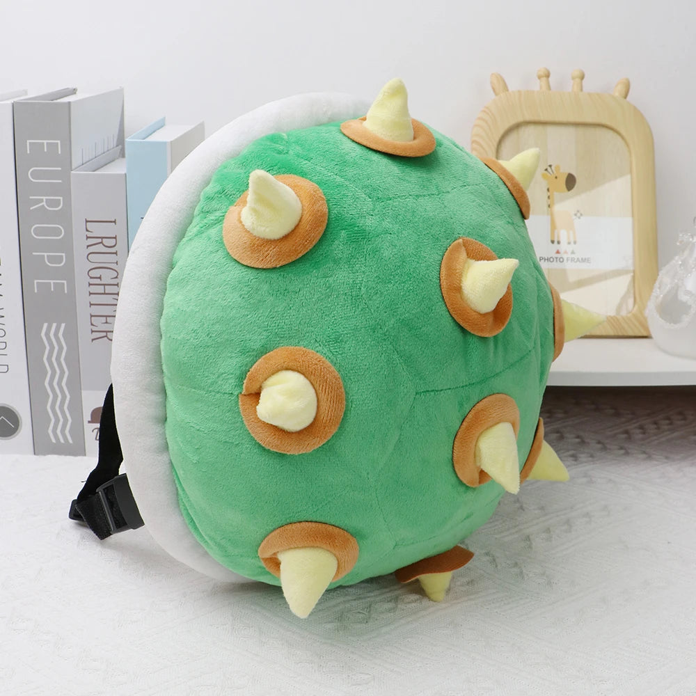 9 Styles Super Mario Plush Backpack Koopa Troopa Bowser Lemmy Yoshi Turtle Shell Stuffed Plushie Toys Cartoon Peluche Dolls Bag