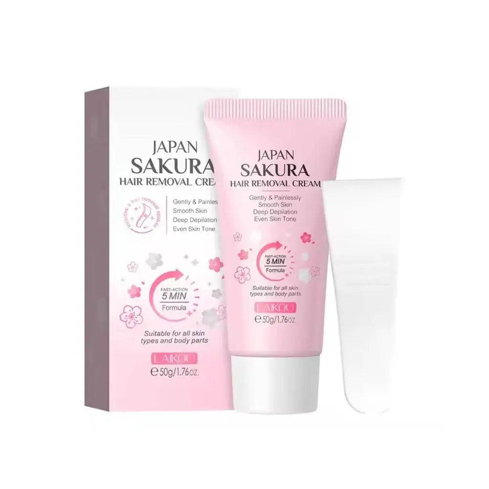 Sakura Hair Removal Cream Intimate Areas Epilator Cream Painless Health Hair Remover Growth Inhibitor Men Woman Body Care