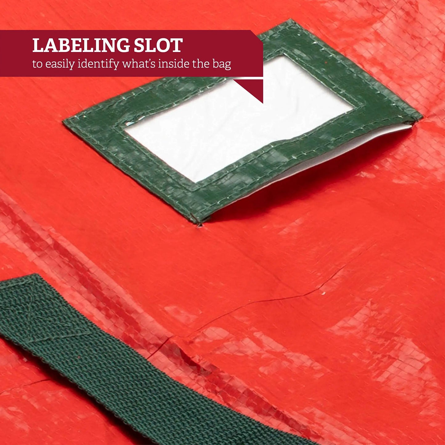 Durable Foldable Christmas Wreath Storage Bags Waterproof Dustproof Round Decoration Storage Bag with Handles Storage Bag