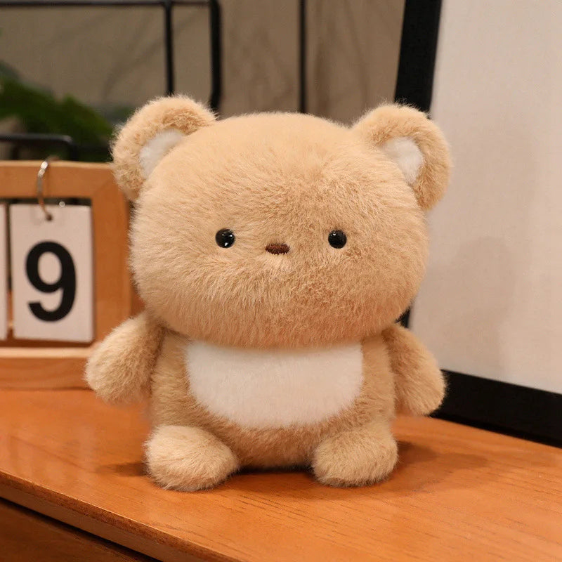 15CM Small Desktop Plush Toys Lovely Rabbit Sheep Pig Duck Otter Capybara Elephant Stuffed Animal Doll Cute Healing Doll Gifts