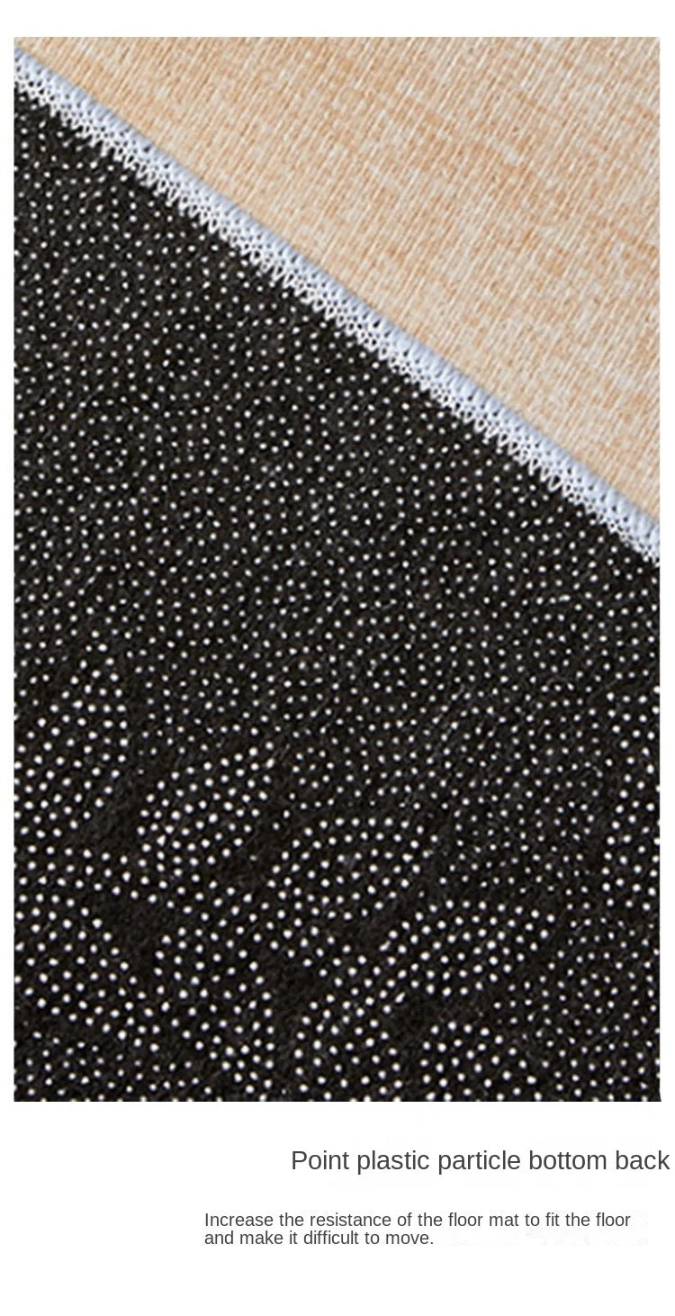 VIKAMA Light Luxury Home Living Room Carpet Bedroom Anti-Slip And Dirt-Resistant Sofa Coffee Table Blanket And Home Decoration