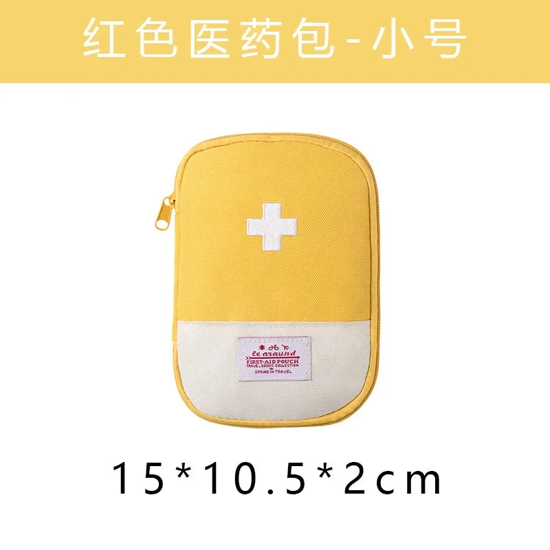 Portable Storage Bag First Aid Emergency Medicine Bag Outdoor Pill Survival Organizer Emergency Kits Package Travel Accessories