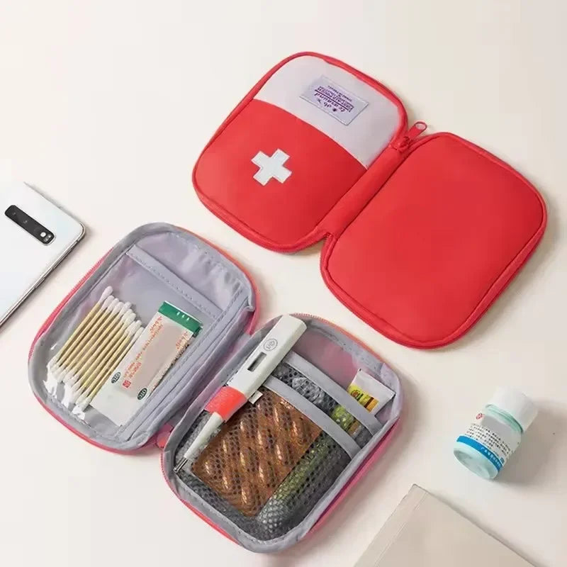 Portable Storage Bag First Aid Emergency Medicine Bag Outdoor Pill Survival Organizer Emergency Kits Package Travel Accessories