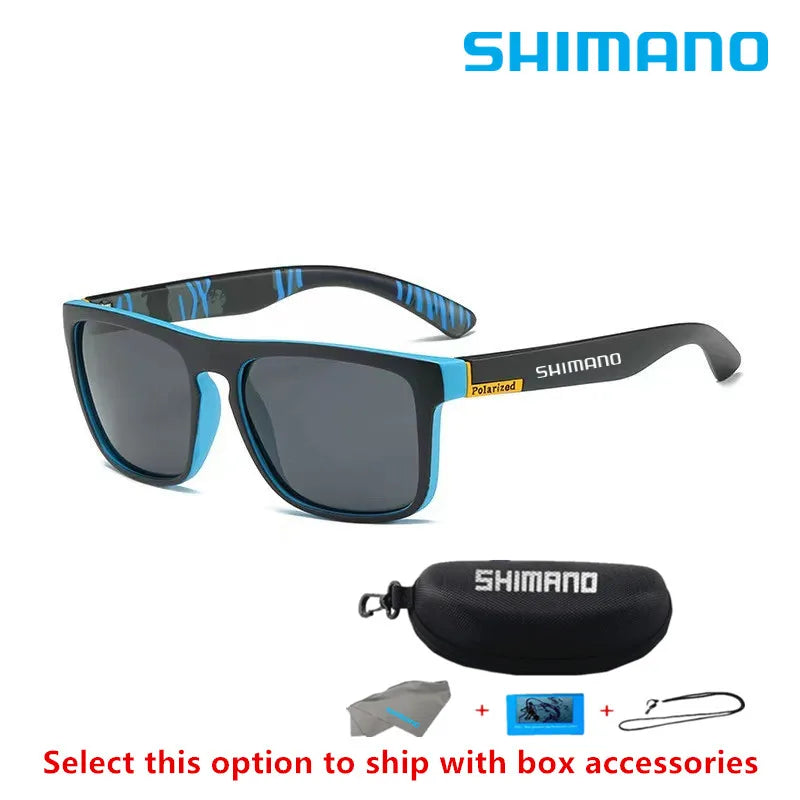 Classic Square Polarized Unisex Outdoor Sports Sunglasses for Fishing Hunting Cycling Driving Mountaineering UV400Anti-glare