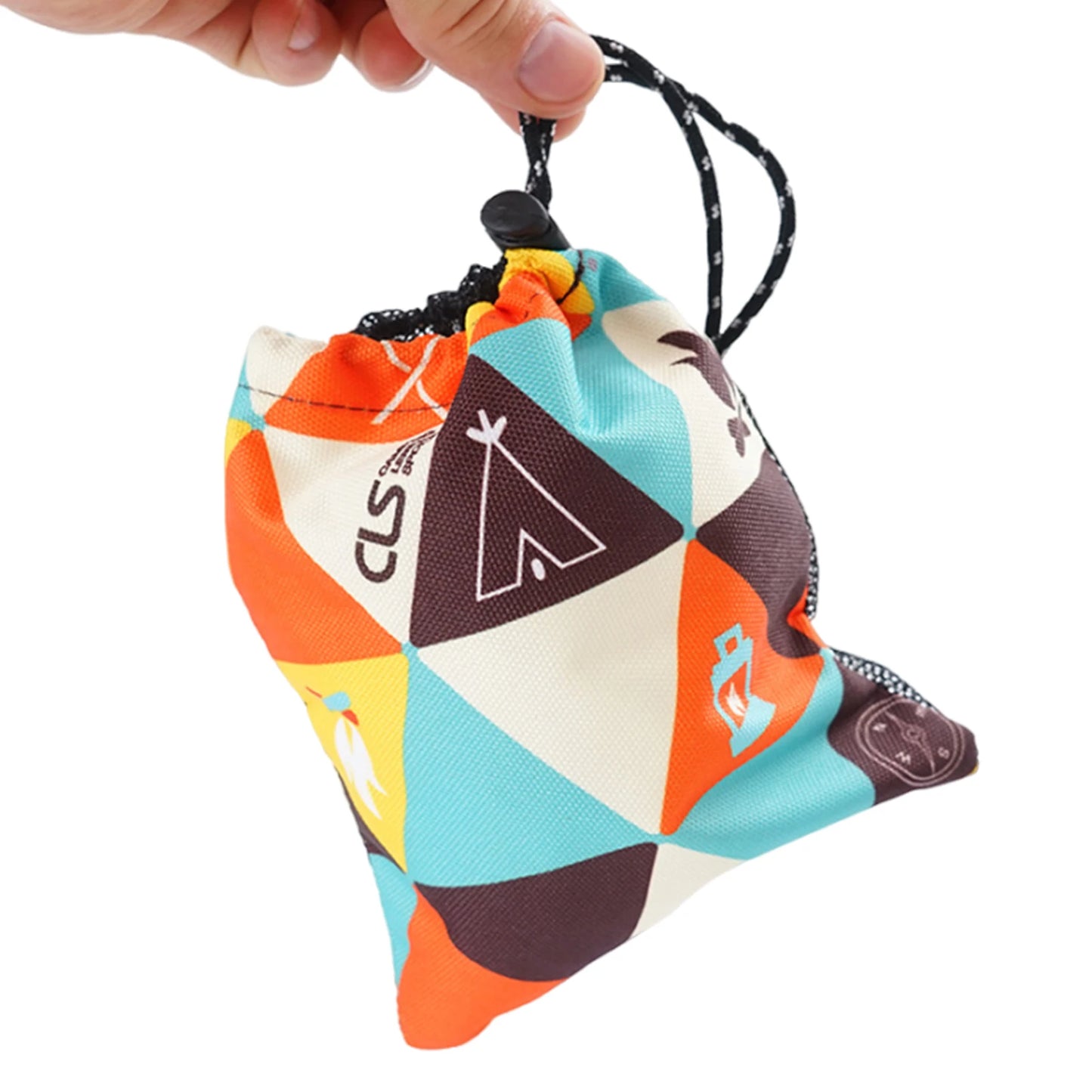 Home Portable Small Storage Bag Versatile Lightweight Camping Pouch Waterproof Nylon For Climbing Hiking Tool Storage Supplies