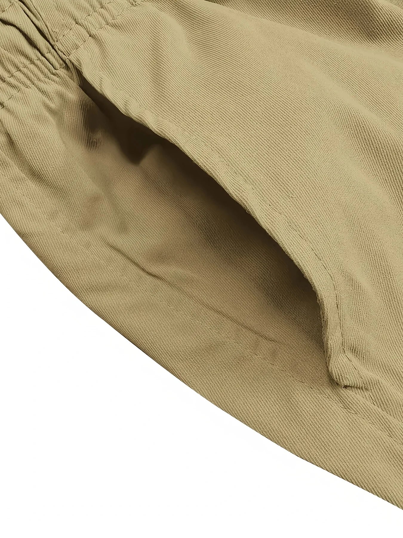 Man Cargo Shorts Casual Shorts for Outdoor Work Hiking Travel Durable Comfortable Multi Pocket Lightweight Fit