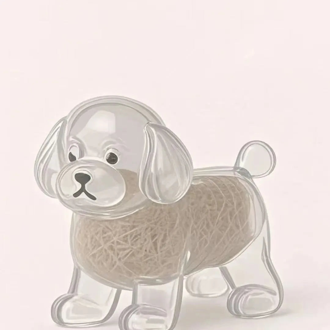 Dog Hair Storage Cute Pendant Keychain Bag Pendant Couple Car Key Chains  Souvenir Collection Gift Pet Hair Memorial Pet Lovers