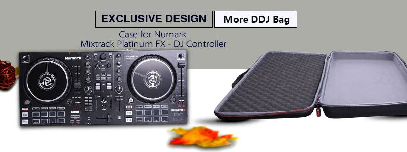 LTGEM Case for Pioneer DJ DDJ FLX4/DDJ 400/DDJ SB3/DDJ SB2 DJ Controller DDJ-RB Performance DJ Controller Case(only bag)