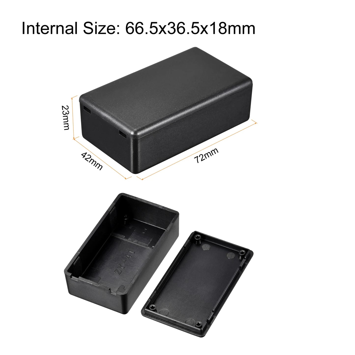 1-10Pcs Electronic Junction Box Dustproof ABS Plastic Project Box Storage Shell Housing Instrument Case Enclosure Control Boxes