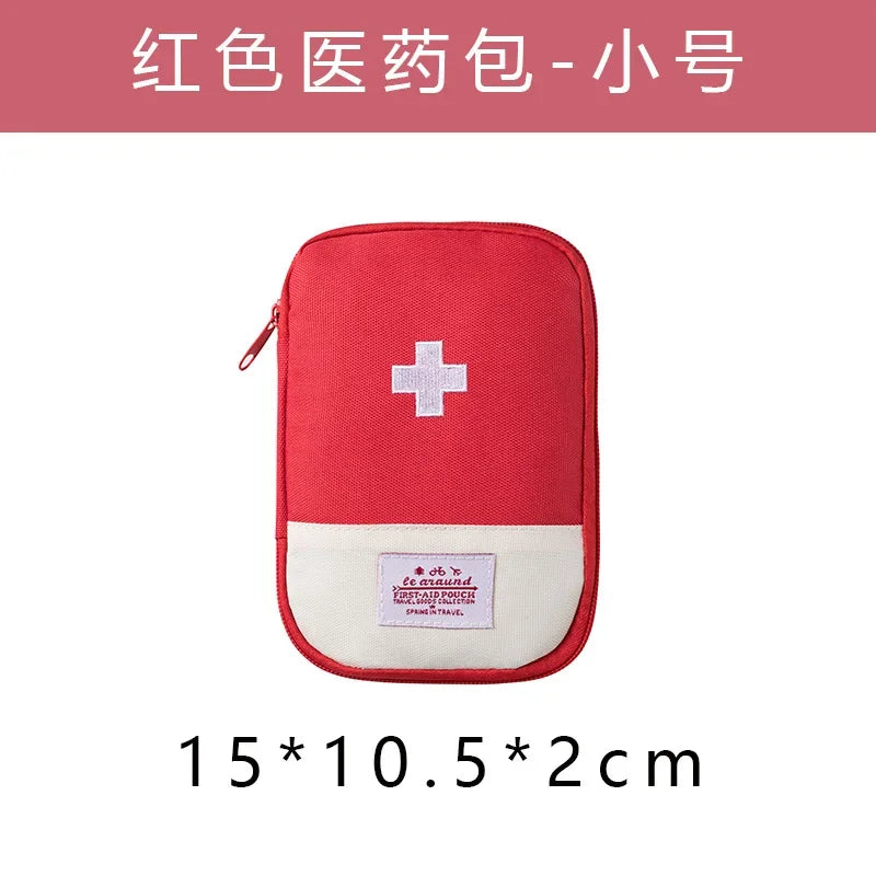 Portable Storage Bag First Aid Emergency Medicine Bag Outdoor Pill Survival Organizer Emergency Kits Package Travel Accessories