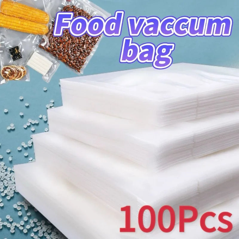 100pcs/lot Vacuum Packaging Bags Empty Food Vacuum Bags BPA-Free Vacuum Sealing Bag Vac