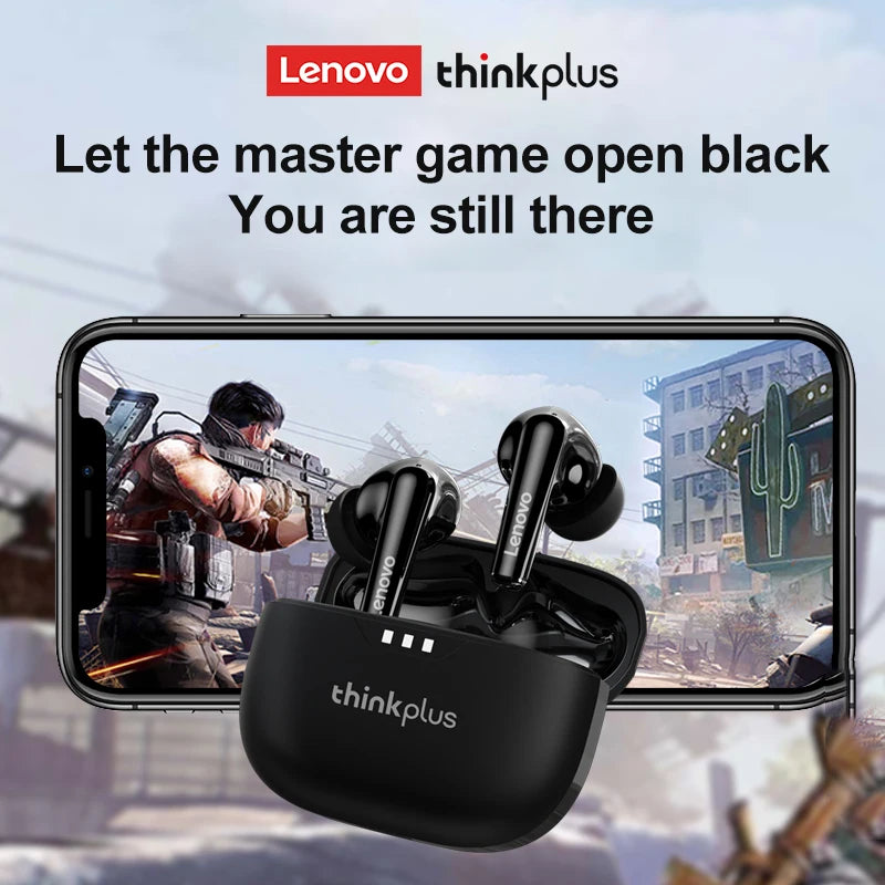 10pcs Lenovo LP3 Pro Wholesale 2pcs Original lp3pro Wireless Bluetooth Headphones HiFi Stereo Earbuds Noise Reduction With Mic