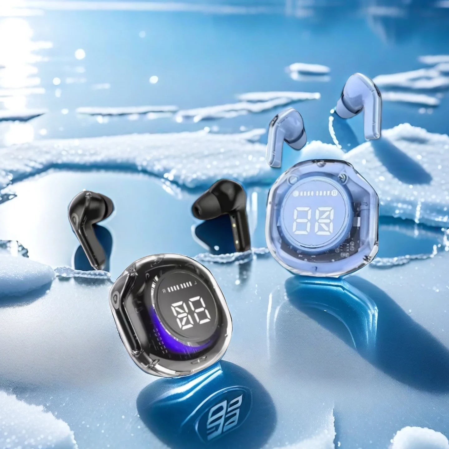 NEW T8 TWS Wireless Earphone Bluetooth 5.3 Headphones Sport Gaming Headsets Noise Reduction Earbuds Bass Touch Control for phone
