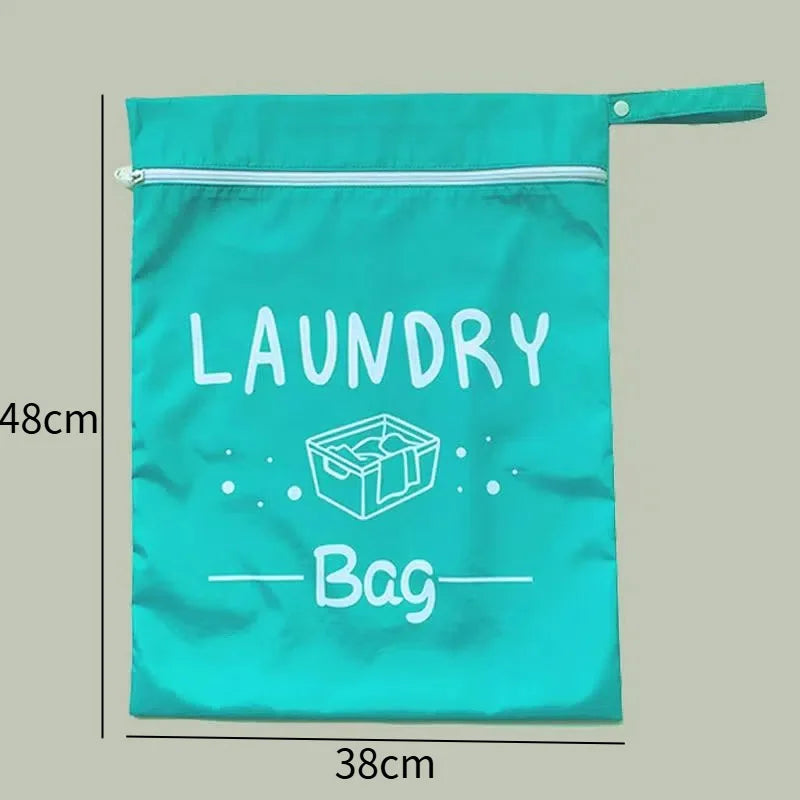 Large Travel Laundry Bag Waterproof Wet Dry Bags for Gym Clothes Swimming Yoga Machine Washable Dirty Clothes Organizer