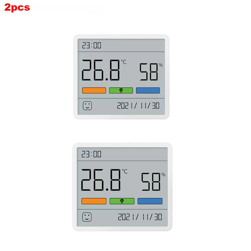 Xiaomi DUKA Atuman LCD Electronic Digital Temperature Humidity Meter Clock Indoor Outdoor Thermometer Hygrometer Weather Sensor
