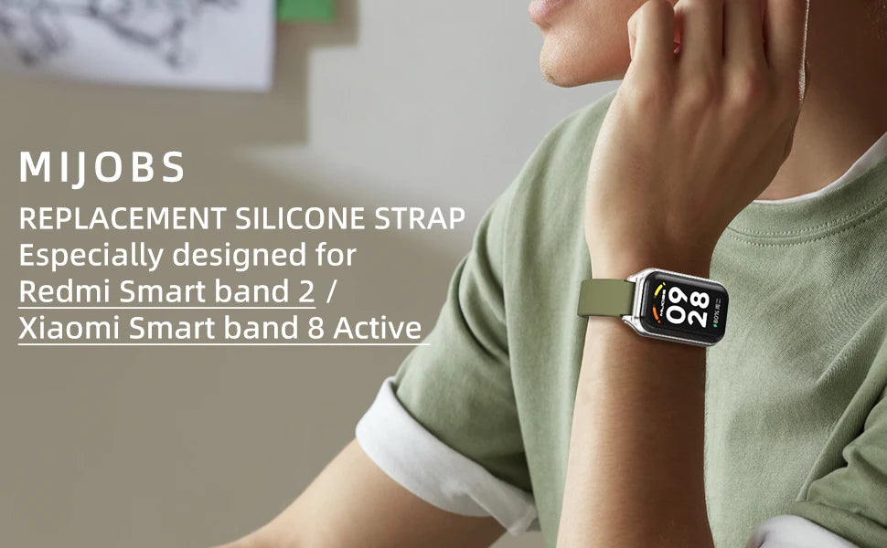 Strap For Xiaomi Smart Band 8 9 Active Smart Bracelet Mi Band 8 Active Strap Watchband Correa Wrist Strap