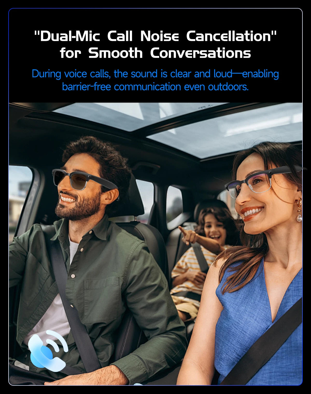 2026 New AI Smart Glasses 4K 8MP HD Camera Video 1080P 100+ Languages Translation WiFi Sunglasses Bluetooth Call Music Men Women