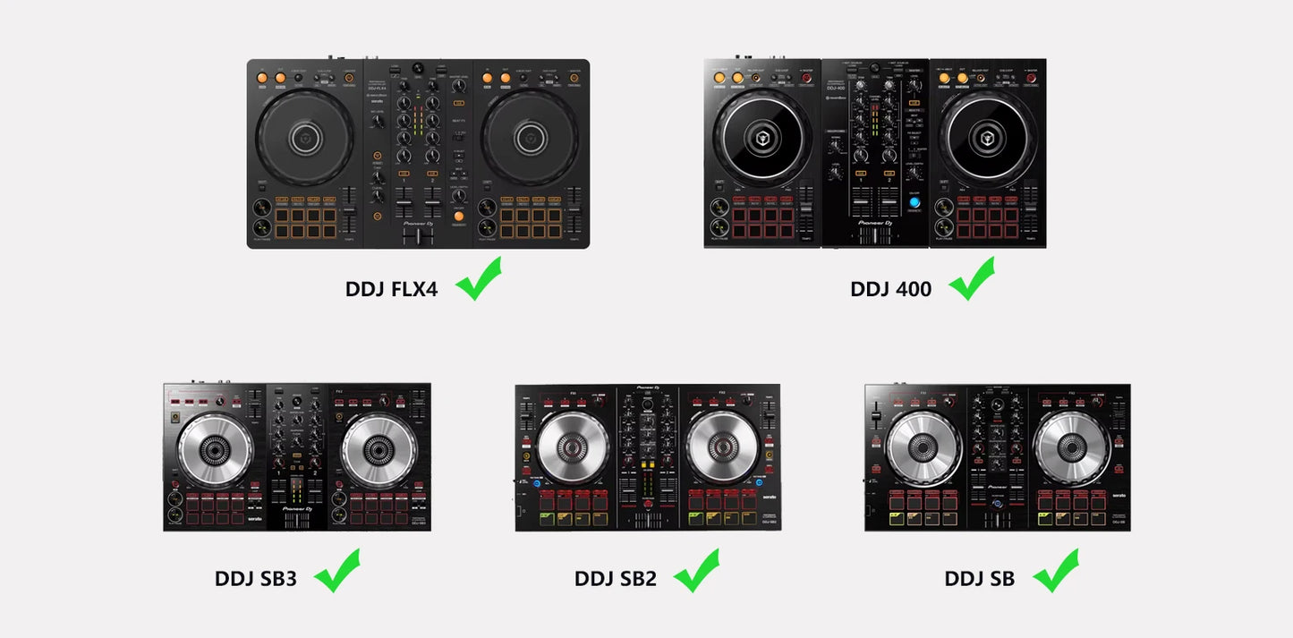 LTGEM Case for Pioneer DJ DDJ FLX4/DDJ 400/DDJ SB3/DDJ SB2 DJ Controller DDJ-RB Performance DJ Controller Case(only bag)