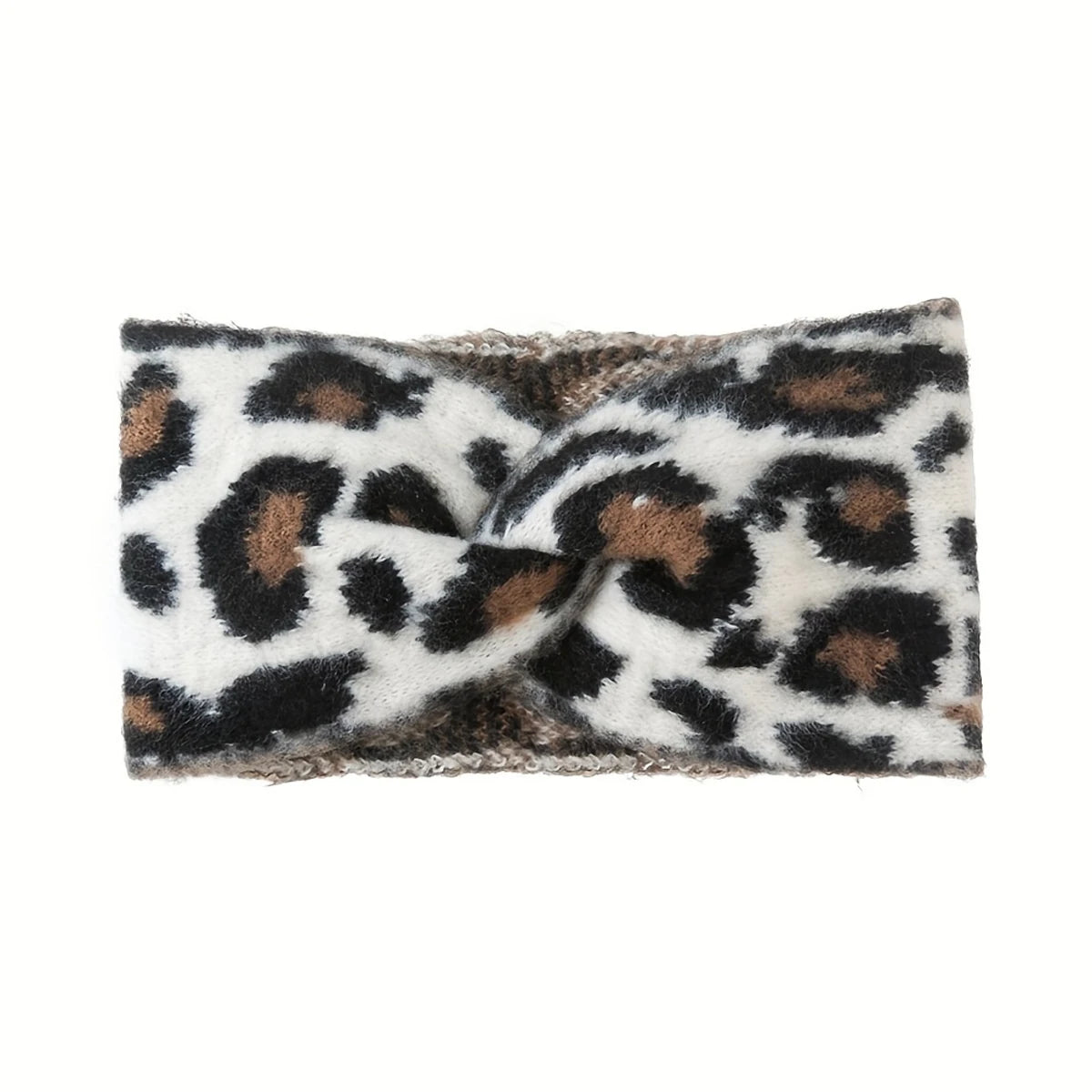 1PC Elegant Retro Leopard Print Headband - Women's Thick Hairband Suitable for Fitness, Outdoor & Holiday Gift, Sports Accessory