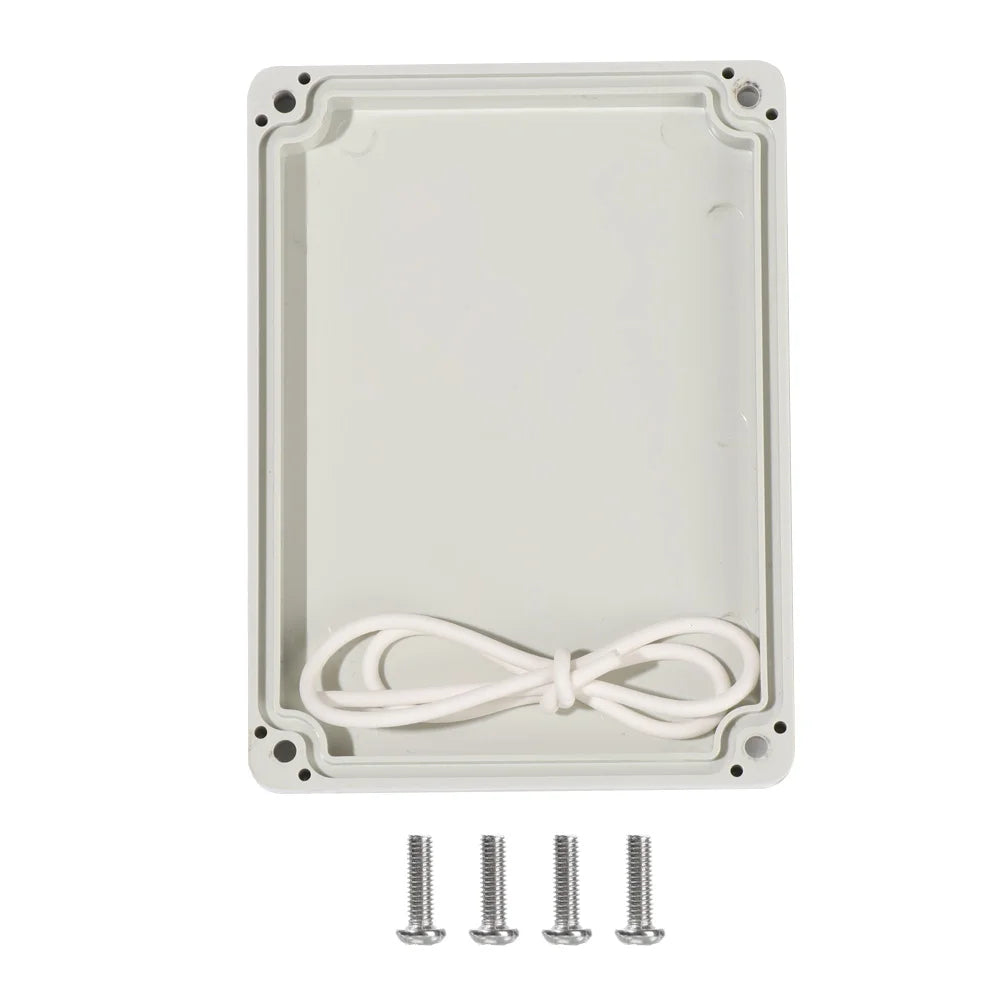 White Waterproof Enclosure Plastic Junction Box Electronic Transparent Cover Instrument Housing Case Electrical Project Boxes