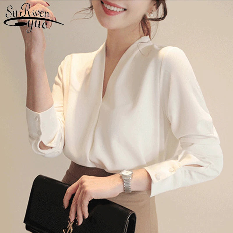 V-neck Sexy Shirts Women Summer See Through Boho Mesh Blouse Ruffle Flare Sleeve Elegant Peplum Tops Ruffles Ladies Blusas 13459