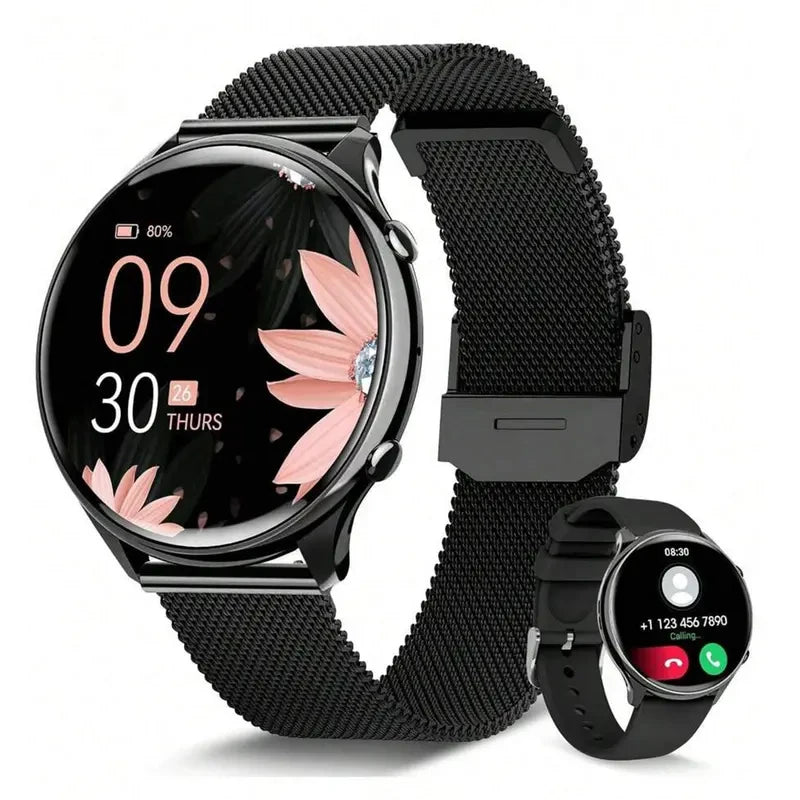 Women's Fitness Smartwatch with 1.20" Display Heart Rate Sleep Monitor Menstrual Cycle Tracker IP67 Waterproof for iOS Android