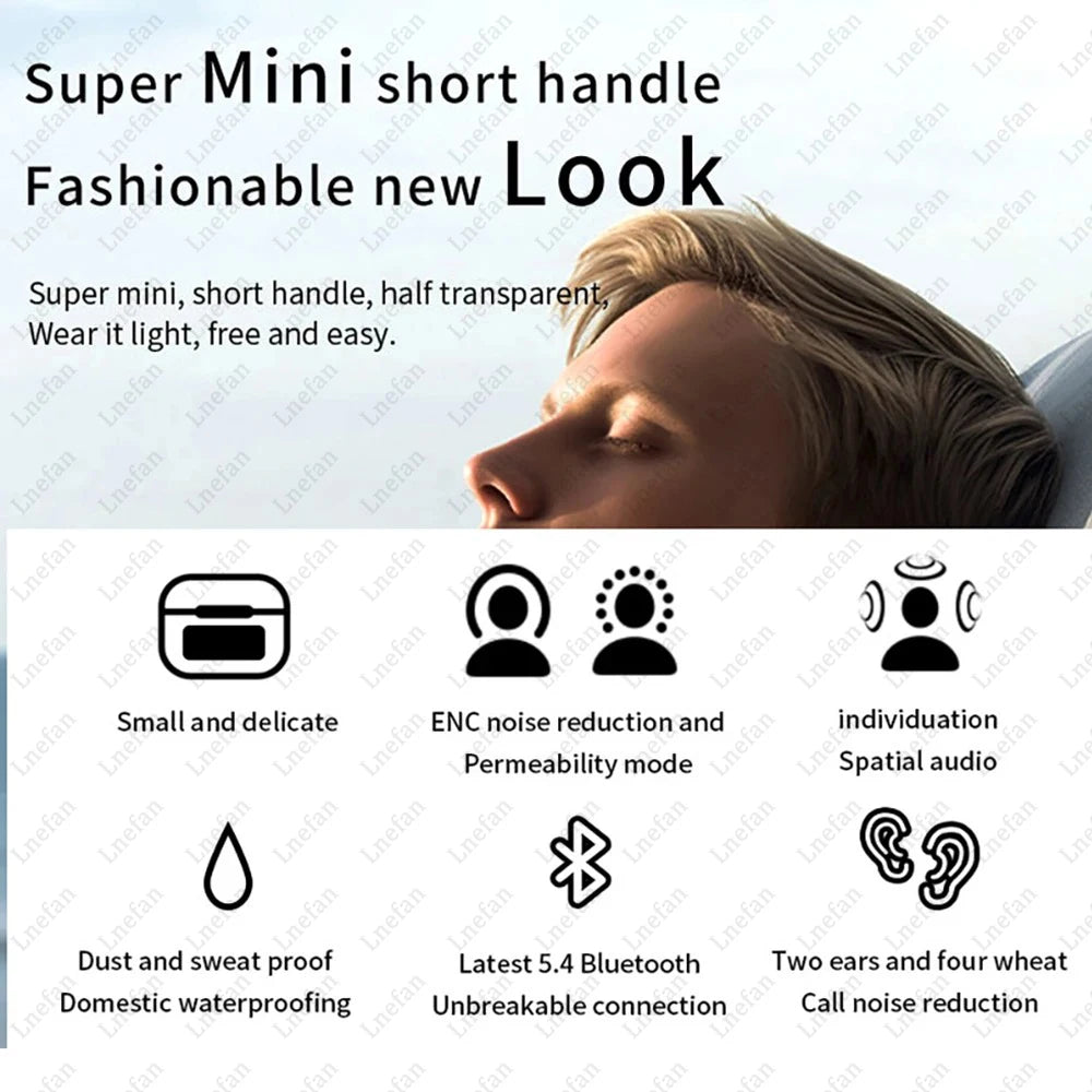 TWS Wireless Earbuds A11 Pro Touch Control LCD Screen Earphone with ENC Noise Cancelling Super Bass Premium Sound Long Battery